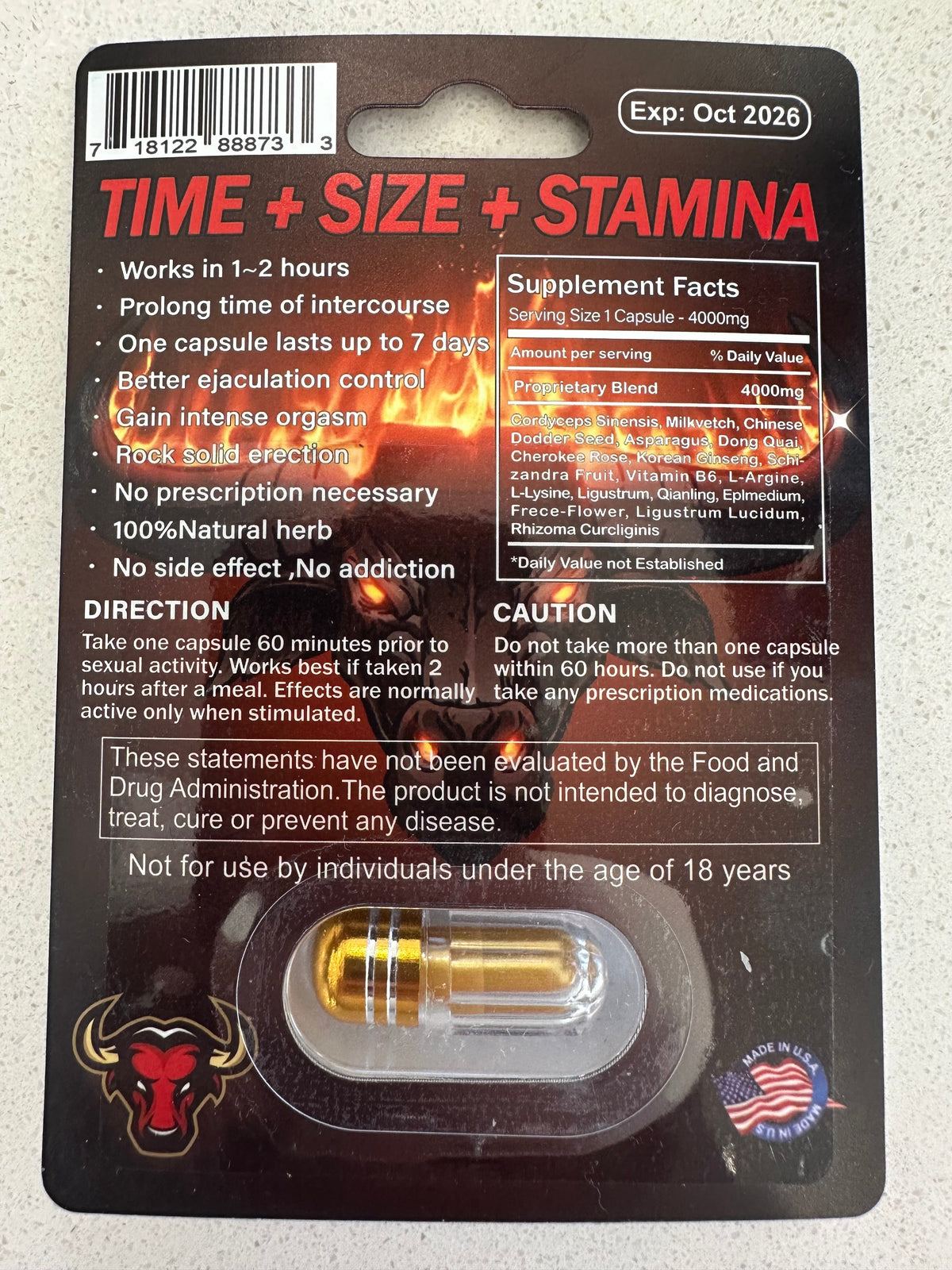 Test Booster Raging Bull Raging Bull 15000 - Single Count – Flat Tire Distributors