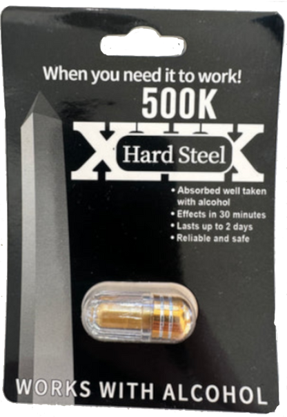 XXX Hard Steel 500K - 24 Count Box